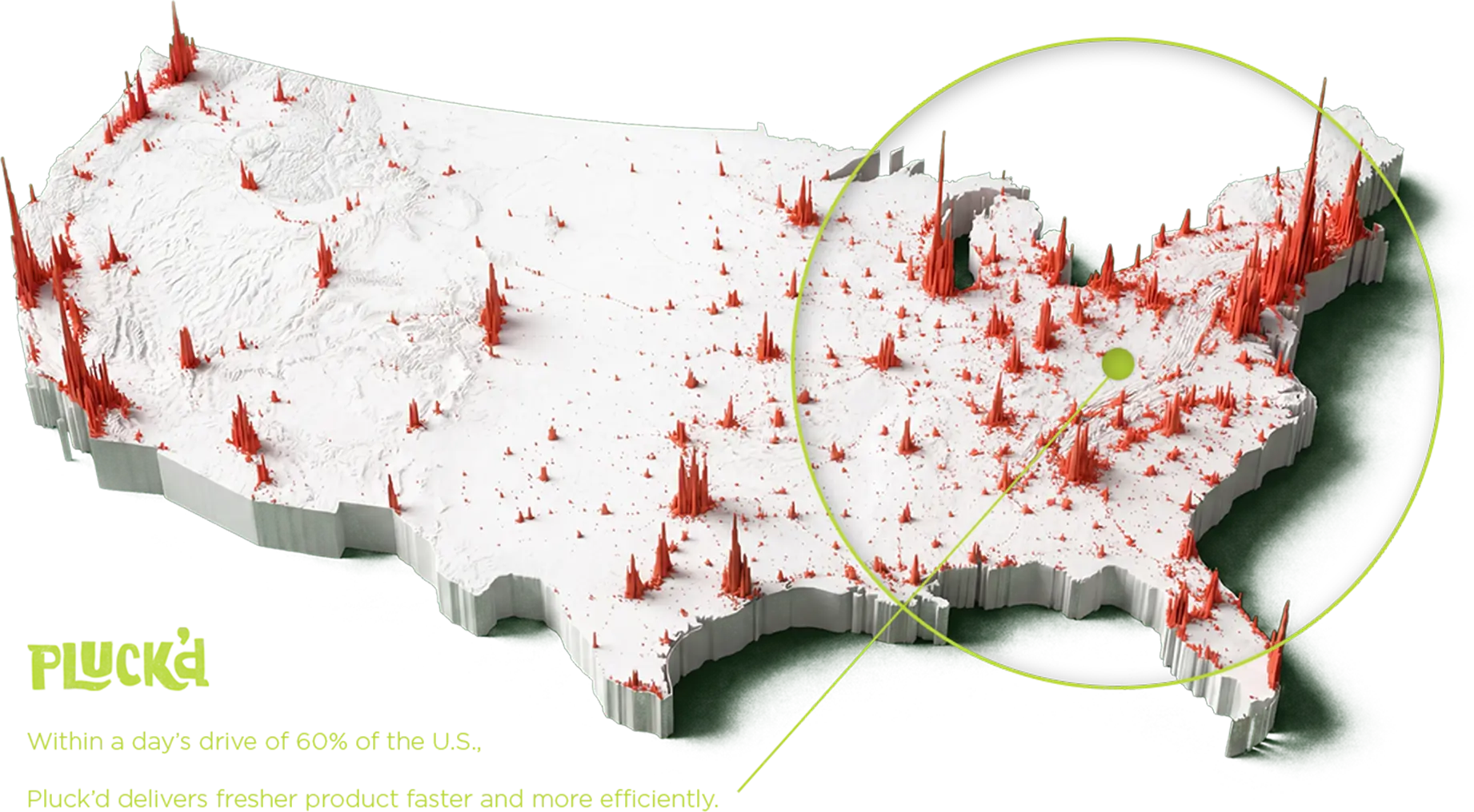 Pluck'd map